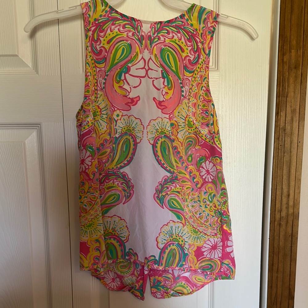 Lilly Pulitzer Pink Sleeveless Tank Top
